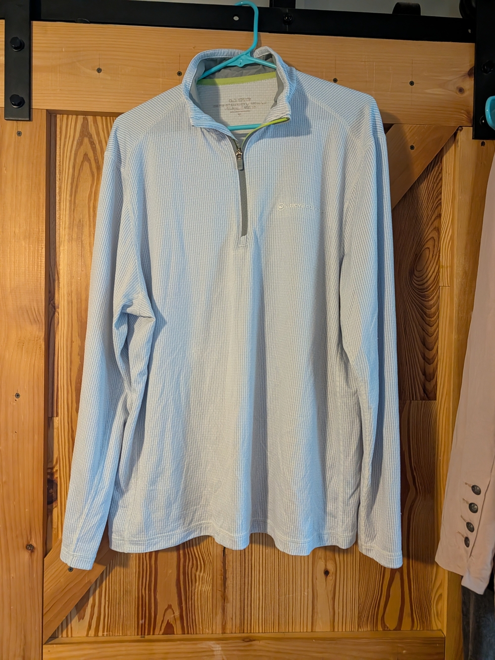 Vineyard Vines Light Blue Quarter-Zip Pullover Men's Xl